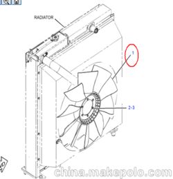 卡特彼勒320D配件風(fēng)扇葉發(fā)動機零配件銷售