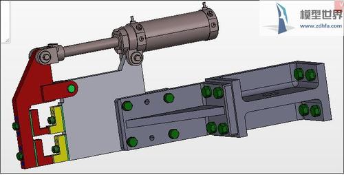 stp格式氣動夾具連桿3d模型實(shí)體機(jī)械圖,文件包括1個step格式 零件文件