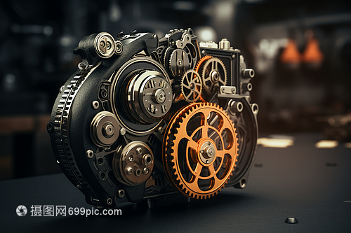 機械工廠齒輪裝配