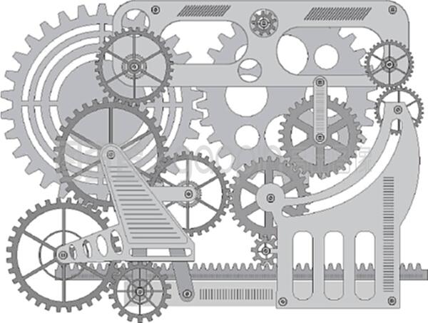 黑色背景上的機械元件 零部件銷售的機遇與挑戰(zhàn)